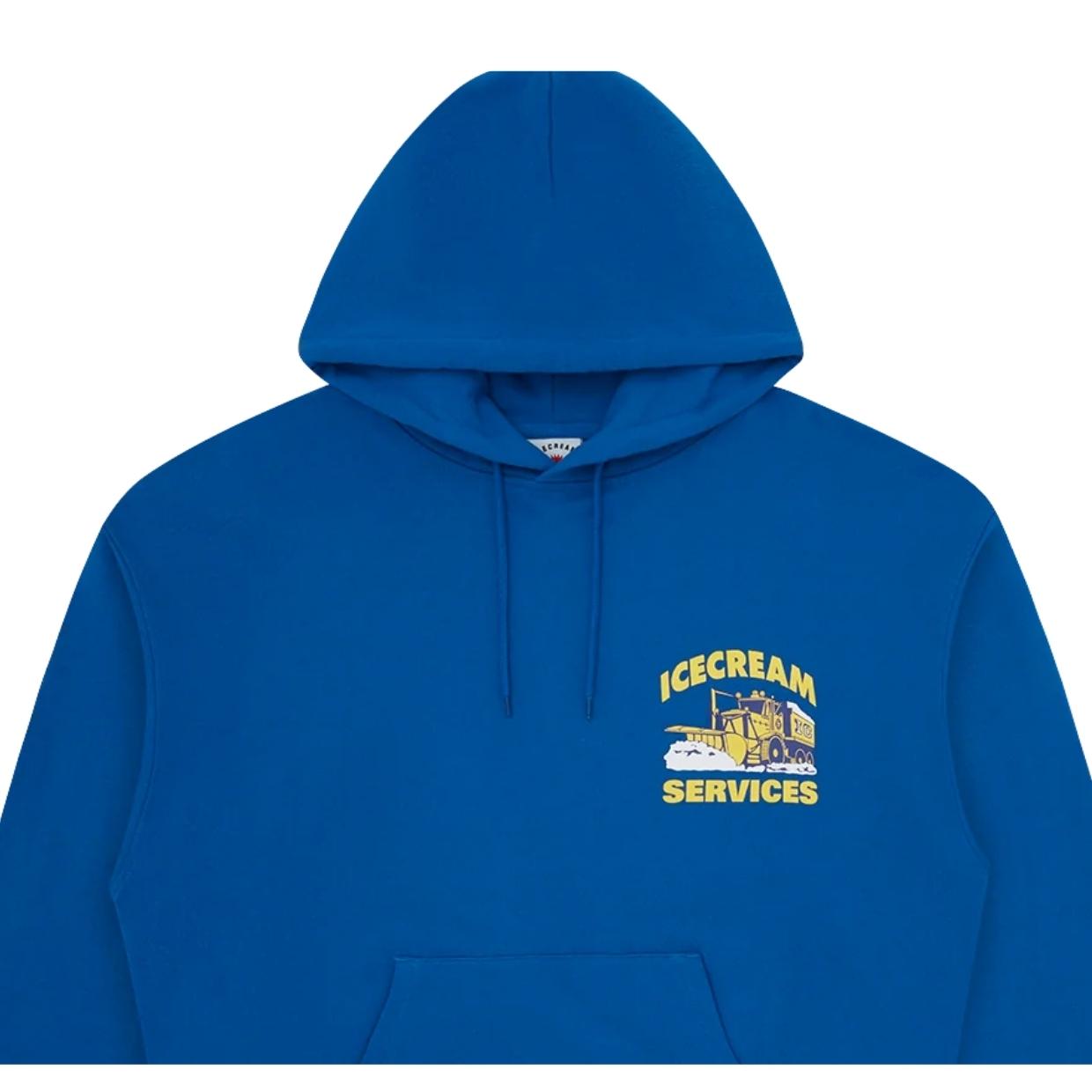 ICECREAM Blue IC Service Oversized Hoodie