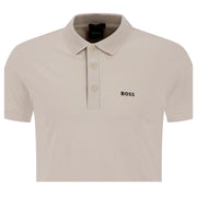 BOSS Paule Rib Beige Polo Shirt