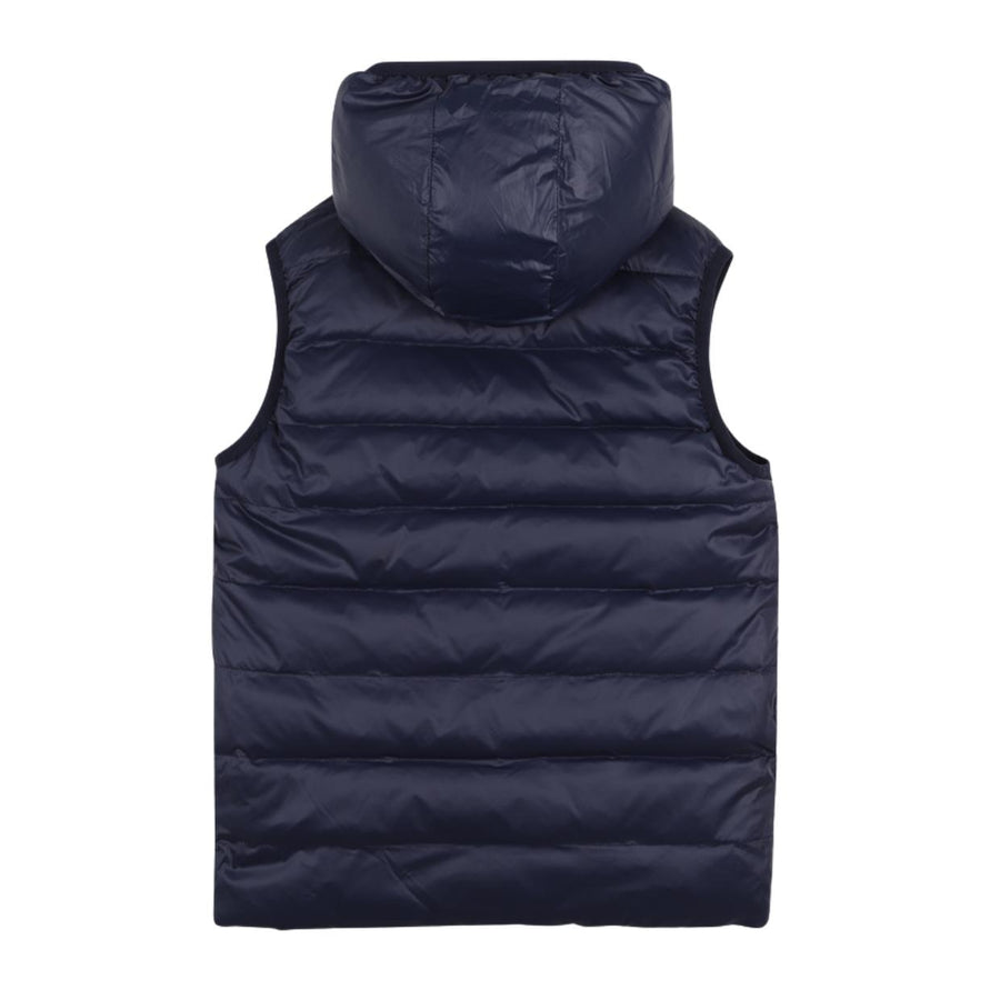 BOSS Kids Reversible Down Hooded Gilet