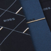 BOSS Logo Regular Fit Three-Pack Socks Set