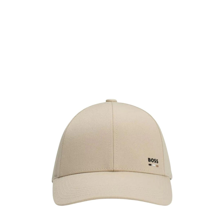 BOSS Zed Signature Stripe Logo Beige Cap