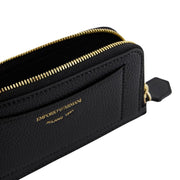 Emporio Armani Logo Black Card Holder