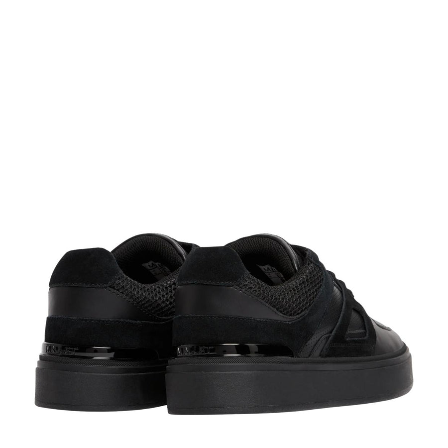 Mallet London Fenchurch Triple Black Trainers