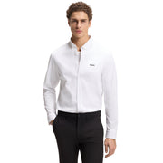 BOSS Embroidered Logo Motion Regular Fit White Shirt