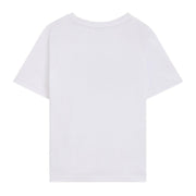 BOSS Kids Contrast Logo White T-Shirt