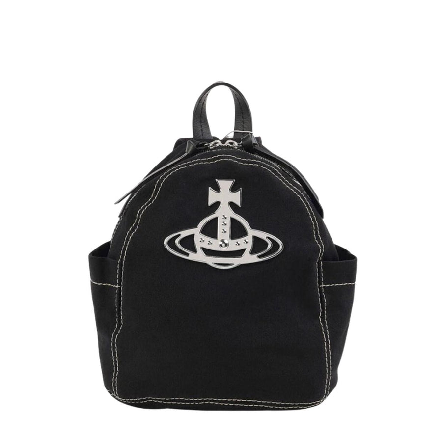 Vivienne Westwood George Small Black Rucksack
