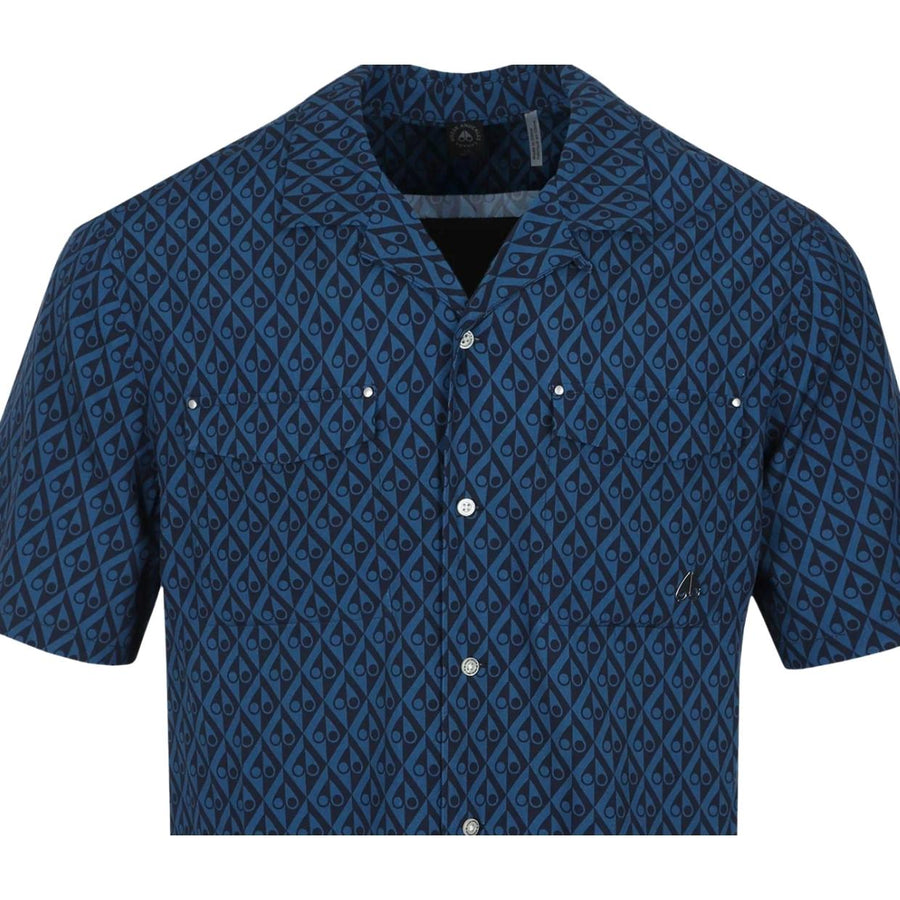 Moose Knuckles Navy/Marina The Bay Shirt