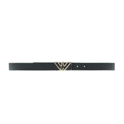 Emporio Armani Eagle Plate Black Belt