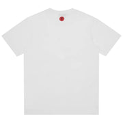 ICECREAM Polka Dot Running Dog White T-Shirt