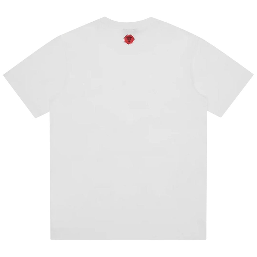 ICECREAM Polka Dot Running Dog White T-Shirt