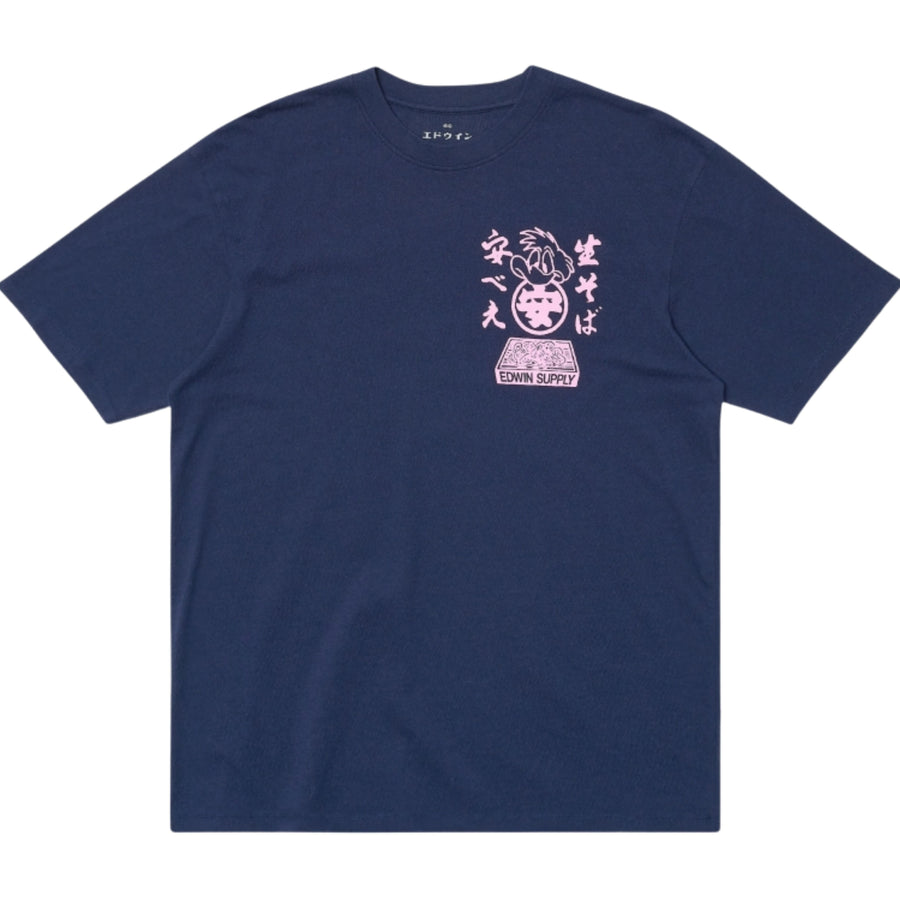 EDWIN Soba Yasube Navy T-Shirt