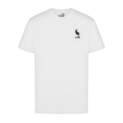 Love Moschino Embroidered Logo White T-Shirt