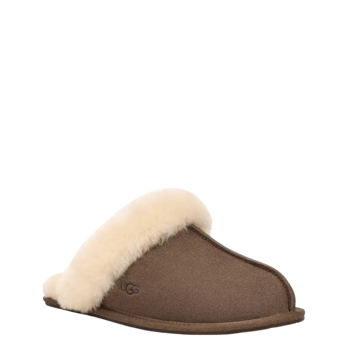 UGG Espresso Brown Scuffette II Slipper