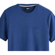 BOSS Embroidered Logo Royal Blue Rib T-Shirt