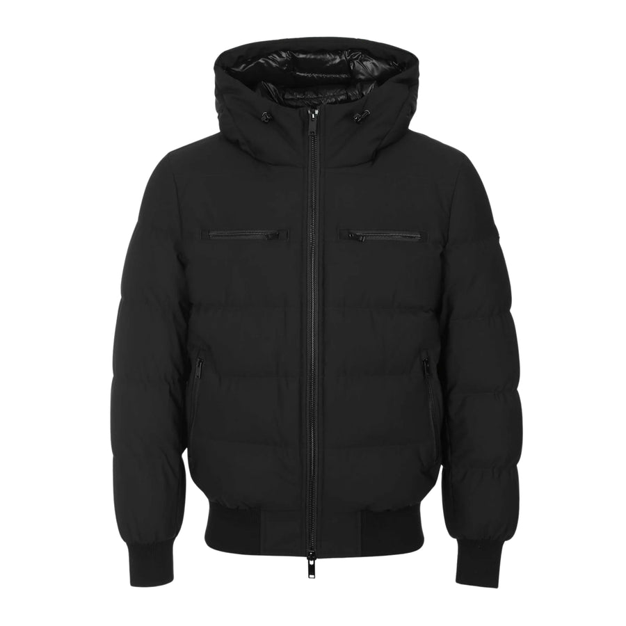 Moose Knuckles Soho Down Black Jacket