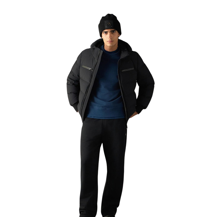 Moose Knuckles Soho Down Black Jacket