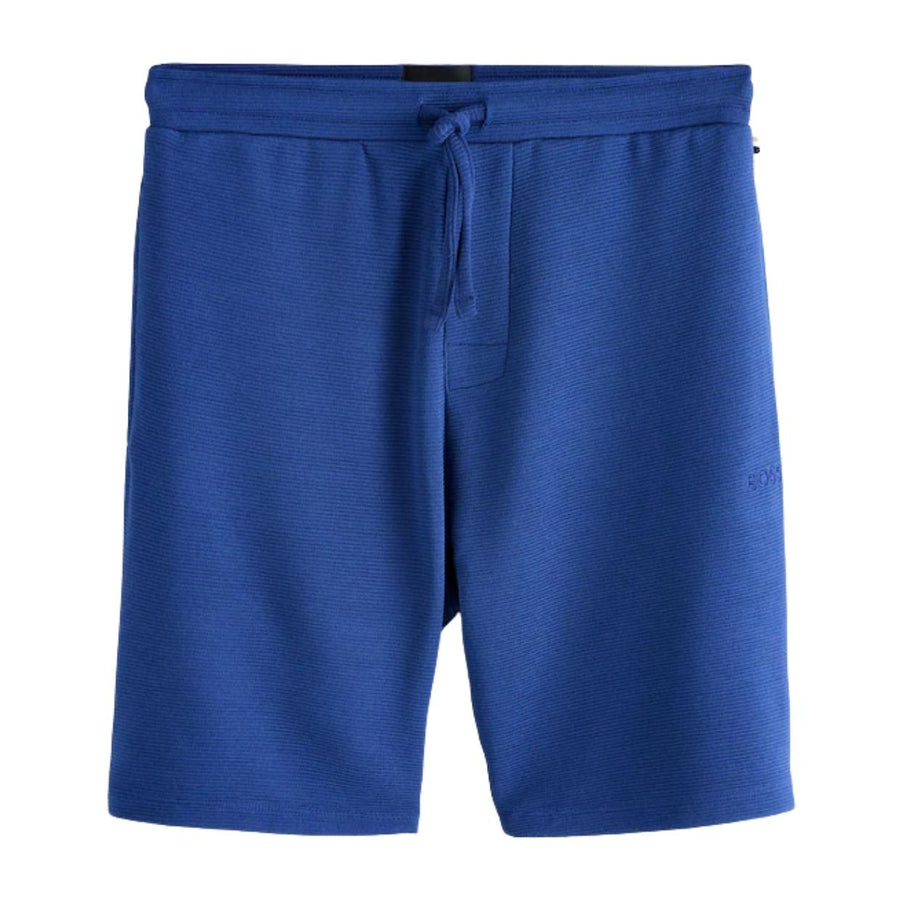 BOSS Royal Blue Rib Shorts