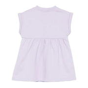 Moschino Baby Teddy Bear Print Lilac Dress