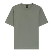 BOSS Contrast Logo TChup Grey T-Shirt