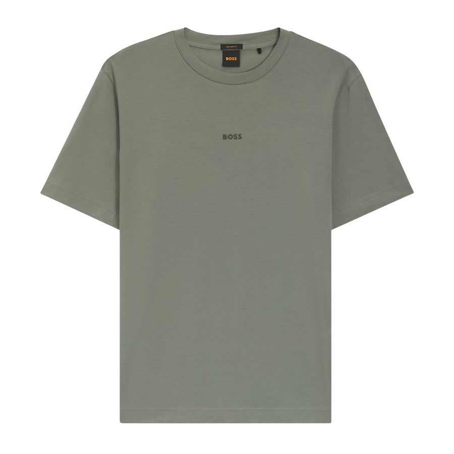 BOSS Contrast Logo TChup Grey T-Shirt