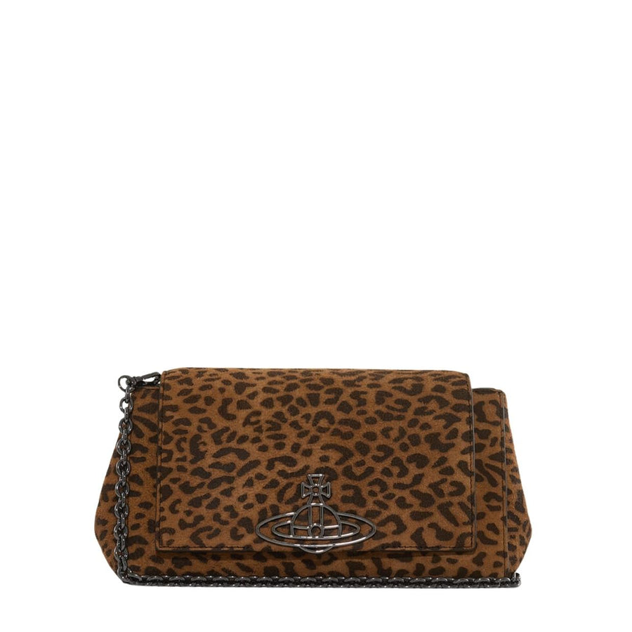 Vivienne Westwood Hazel Medium Leopard Handbag