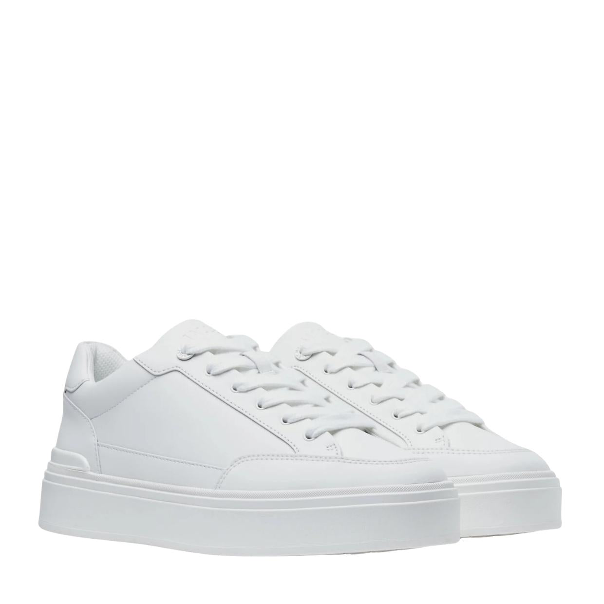 Mallet London Lansbury Triple White Trainers