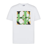 Love Moschino Printed Graphic White T-Shirts