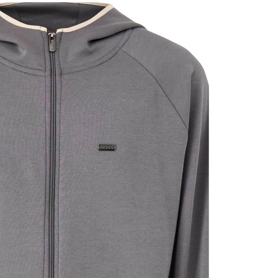 BOSS Sense Grey Zip Hoodie