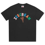 ICECREAM Cone Black T-Shirt