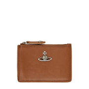 Vivienne Westwood Honey/Dark Silver Slim Long Card Holder