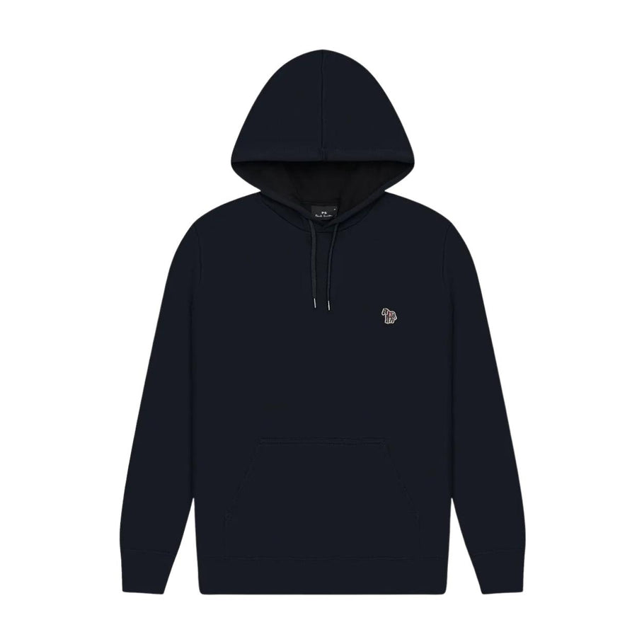 Paul Smith Zebra Logo Patch Navy Hoodie