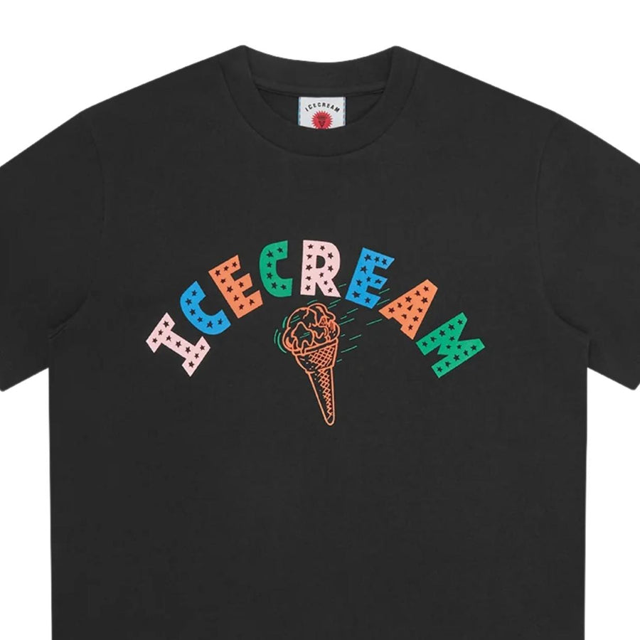 ICECREAM Cone Black T-Shirt