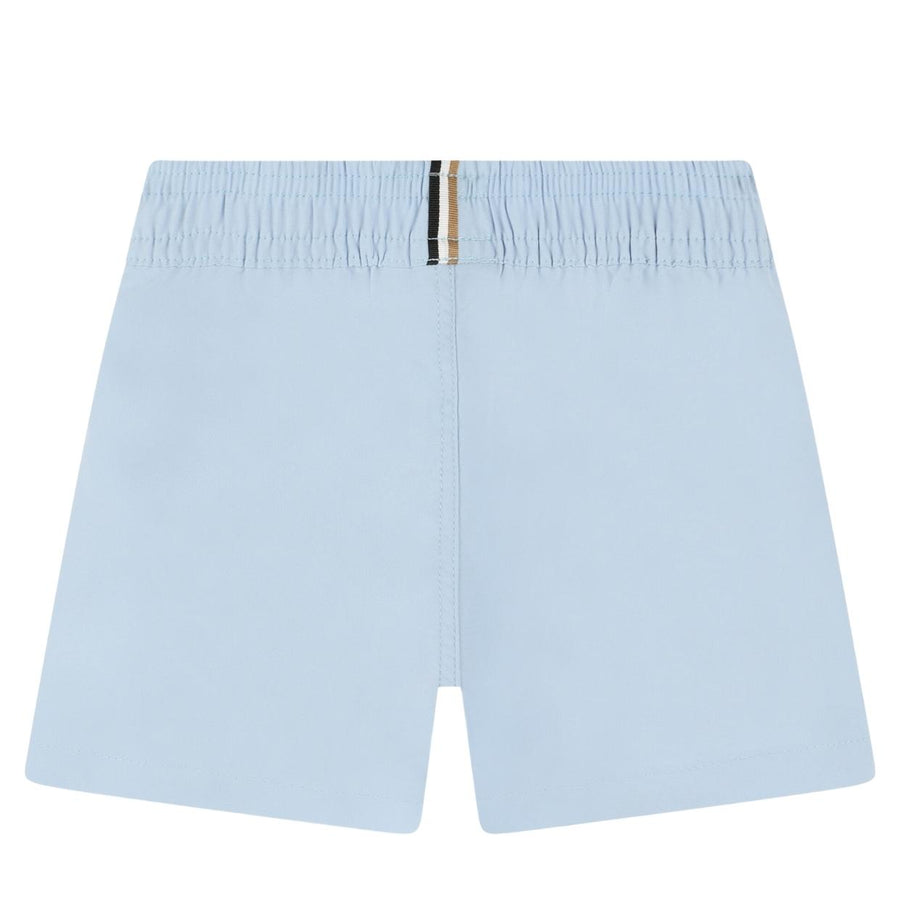 BOSS Baby Logo Print Sky Blue Shorts