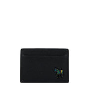 Paul Smith Zebra Logo Black Leather Card Holder