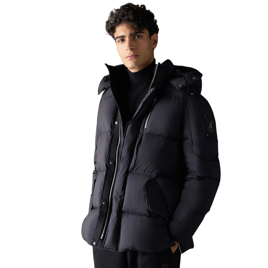 Moose Knuckles Everest 3Q Black Puffer Jacket