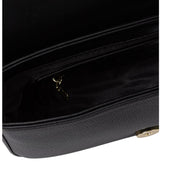Valentino Bags Bianka Re Flap Black Crossbody Bag