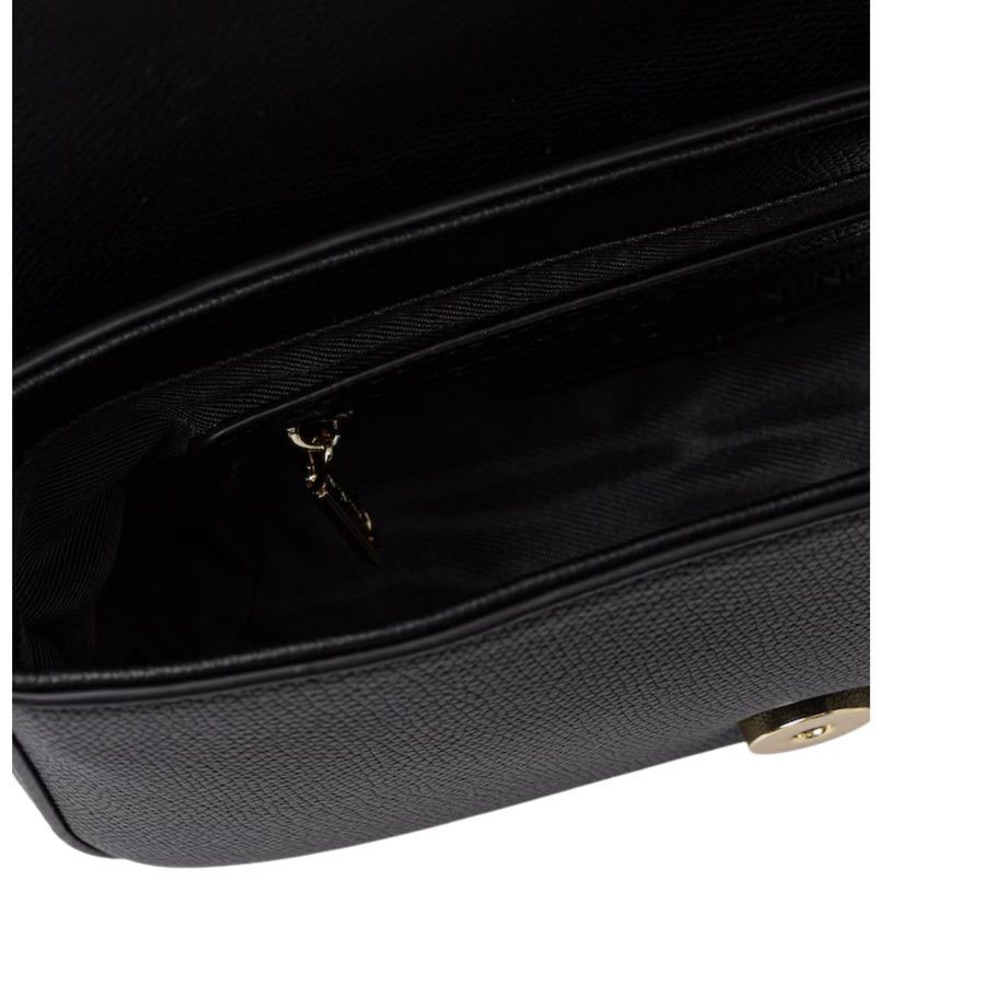 Valentino Bags Bianka Re Flap Black Crossbody Bag