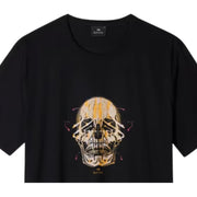 Paul Smith Printed Skull Black T-Shirt