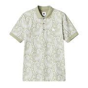 Pretty Green Bay Paisley Green Polo Shirt