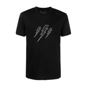 Neil Barrett Black Thunderbolt T-Shirt | Buy Online at Retro Neil Barrett Black Thunderbolt T-Shirt | Buy Online at Retro