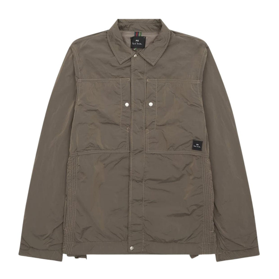 Paul Smith Lightweight Khaki Overshirt