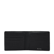 Paul Smith Zebra Logo Black Leather Billford Wallet