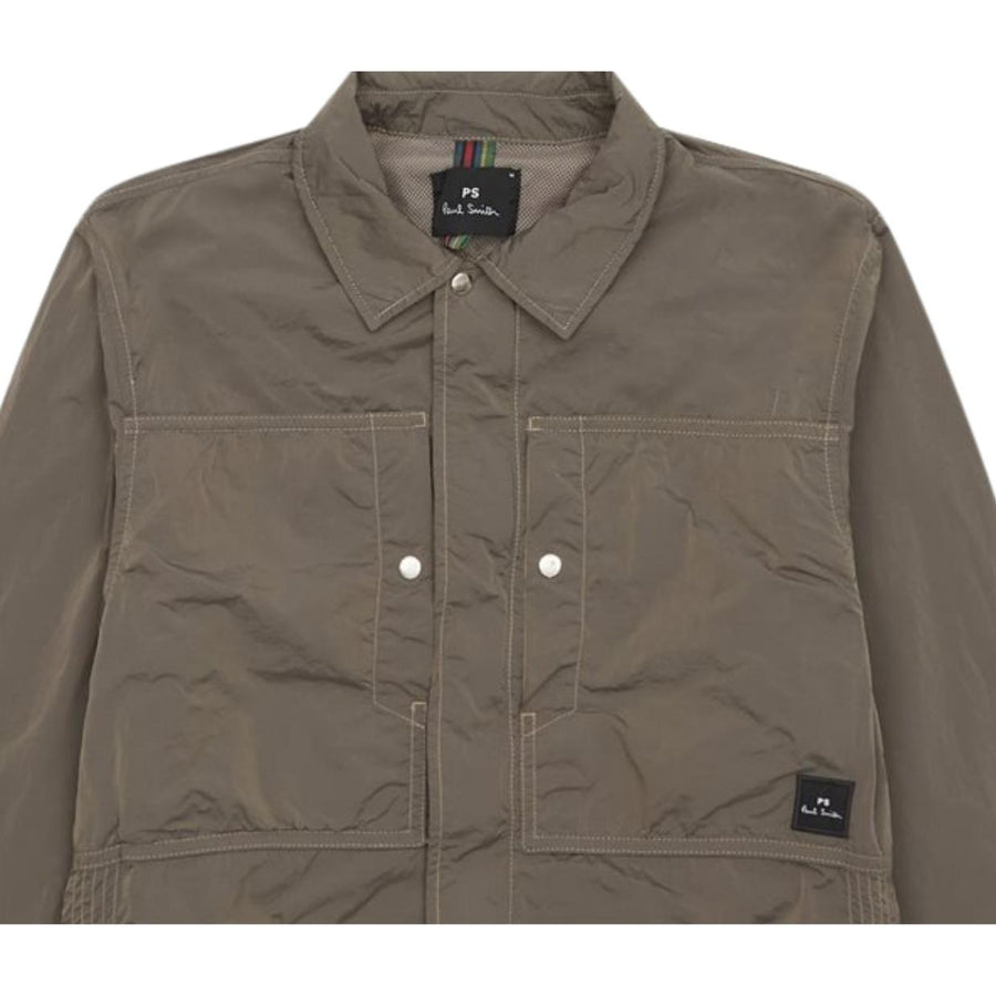 Paul Smith Lightweight Khaki Overshirt
