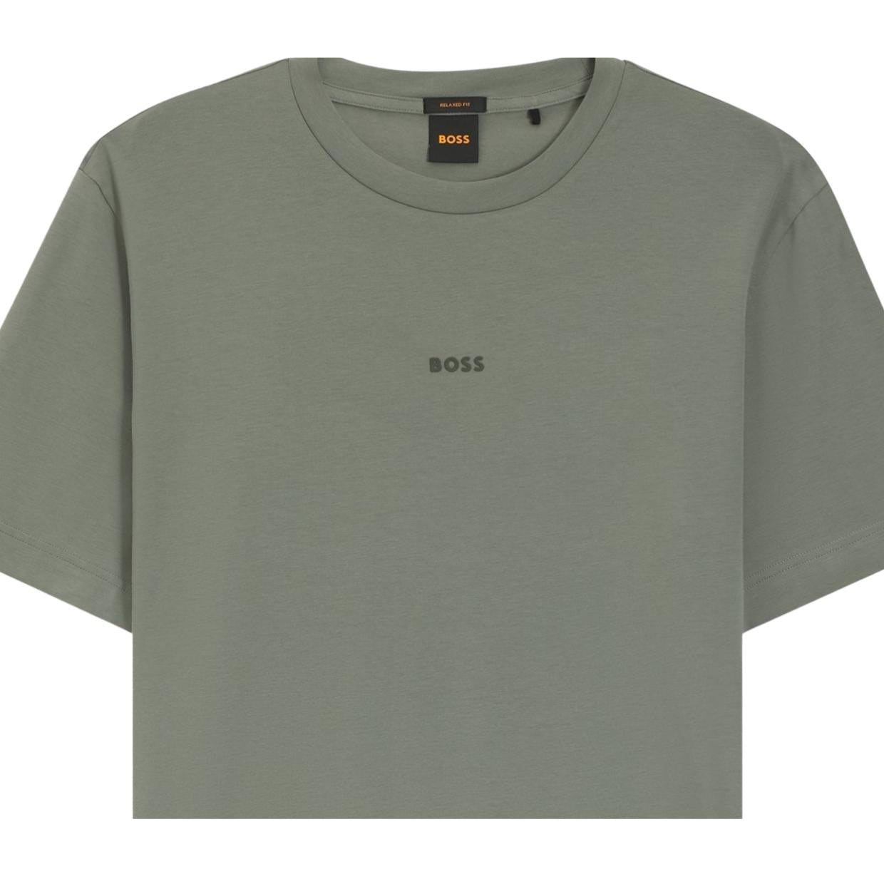 BOSS Contrast Logo TChup Grey T-Shirt