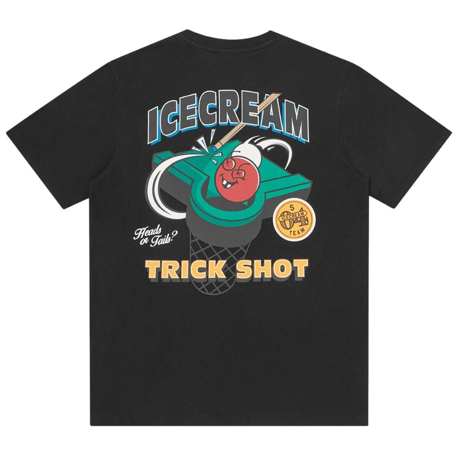 ICECREAM Trick Shot Black T-Shirt