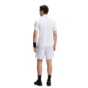 BOSS Slim fit Signature Stripe White Polo Shirt