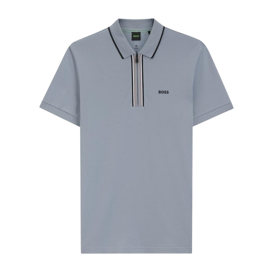 BOSS Philix GOC Slim Fit Dark Grey Polo Shirt