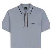BOSS Philix GOC Slim Fit Dark Grey Polo Shirt