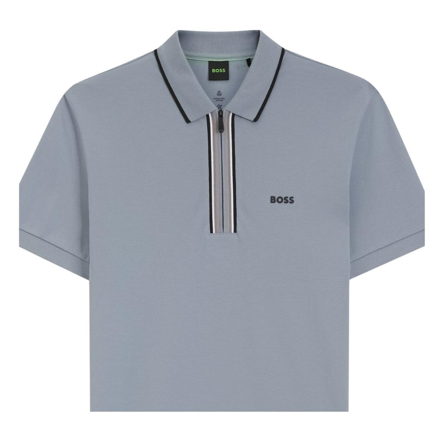 BOSS Philix GOC Slim Fit Dark Grey Polo Shirt