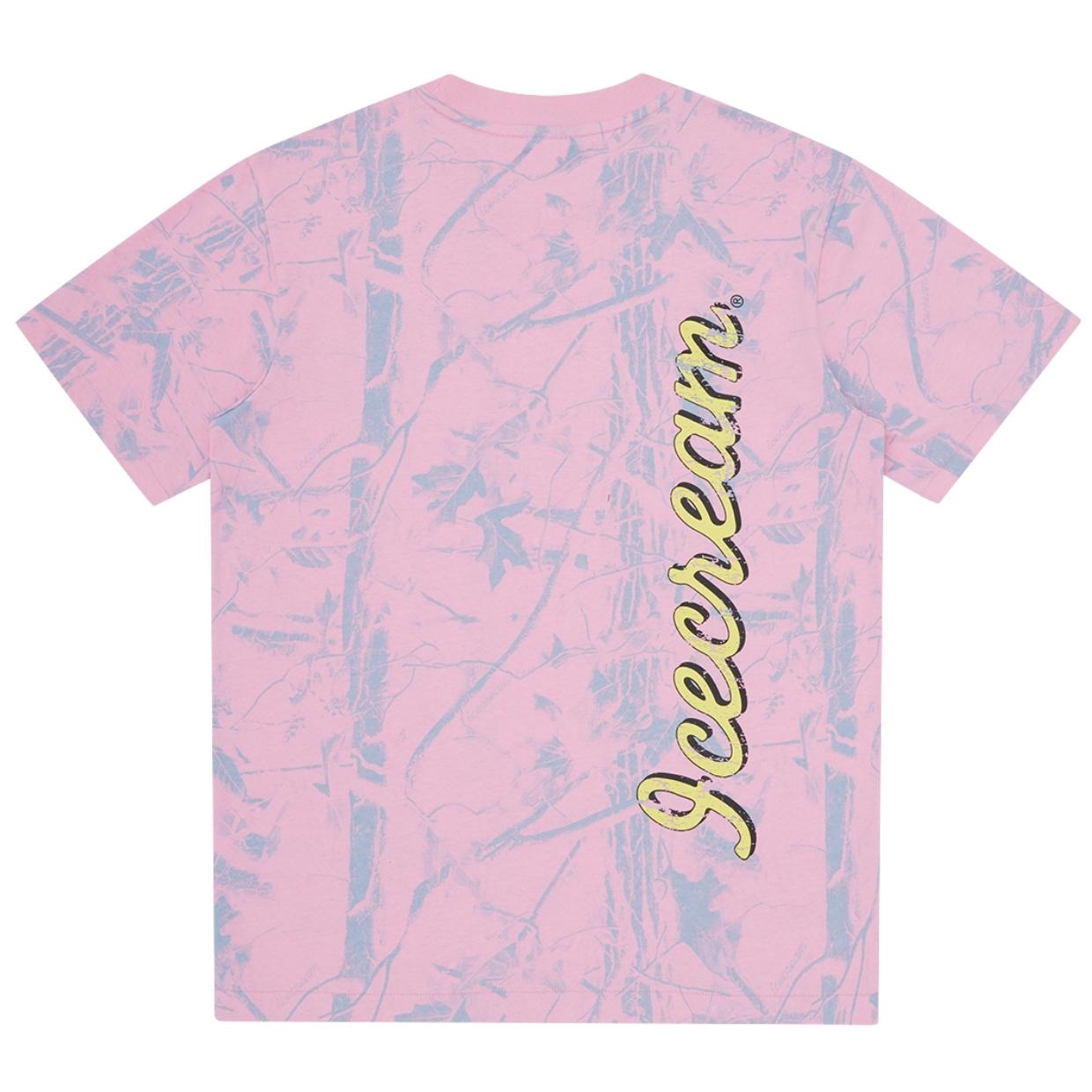 ICECREAM Tree Camo Pink T-Shirt